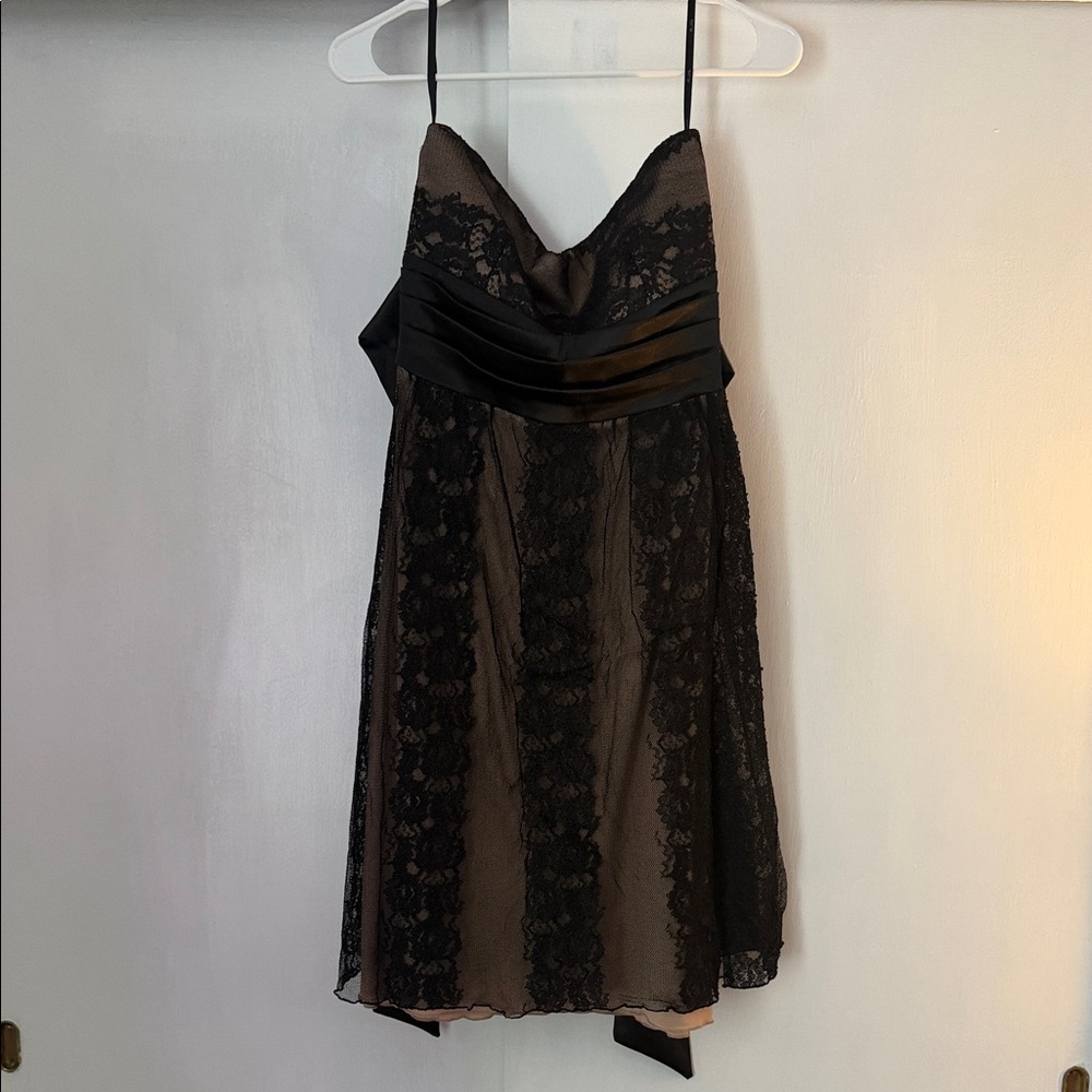 Elegant Black Lace Dress